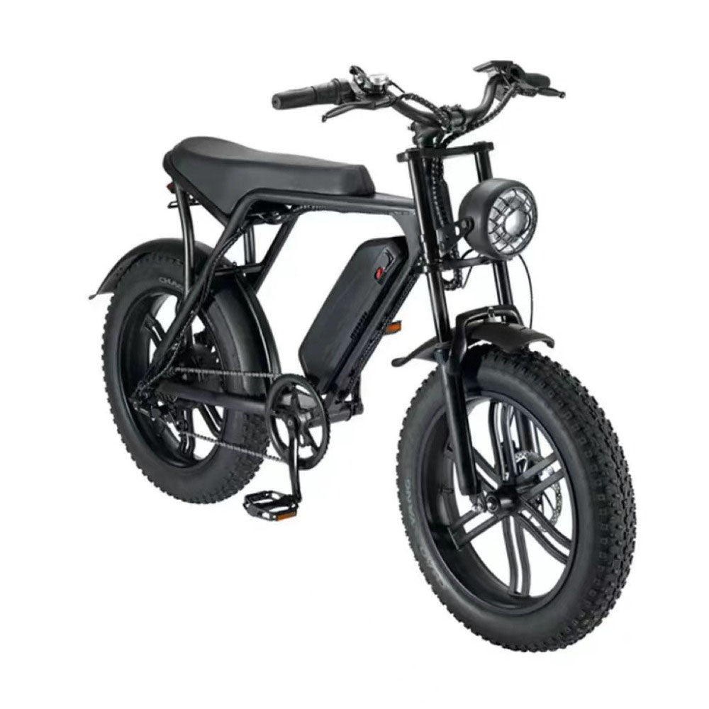 Ridefaboard V8 bici elettrica adulti, mountain bike elettrica con motore  750W 48V 15Ah rimovibile batteria più grande 18.6MPH 20 '' Fat Tire Shimano  7