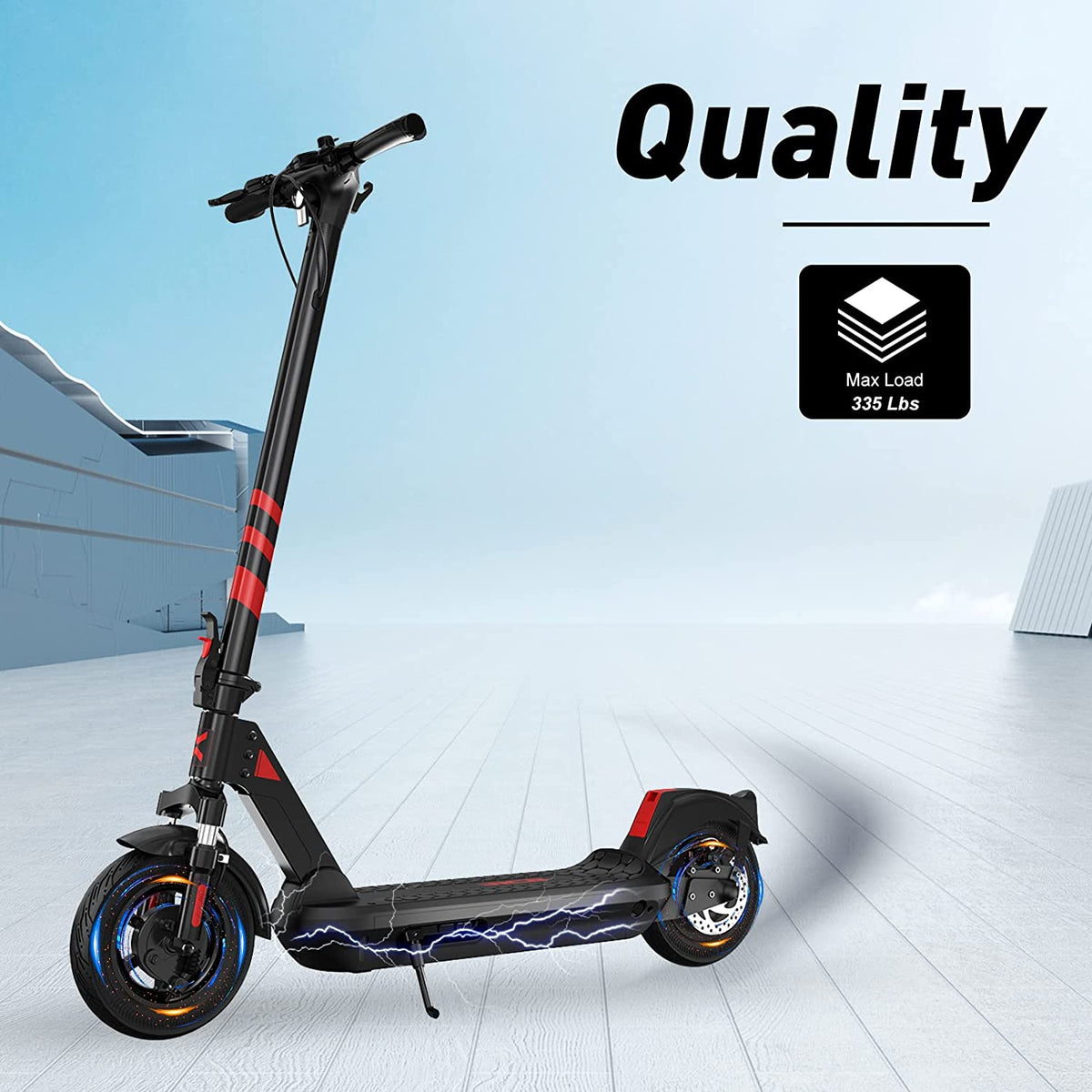 RCB Electric Scooter, Double Shock Absorption, 500W Motor – Ridefaboard