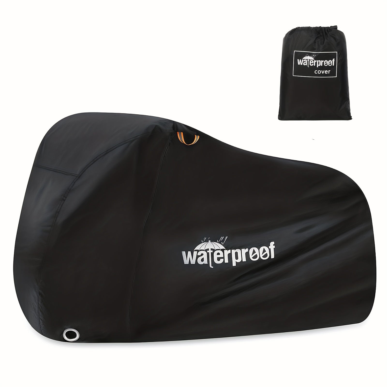 Waterproof Bike Cover for Outdoor Storage Protects Against Dust Rain and UV Rays Fits 1 2 Mountain Road or Electric Bikes Includes