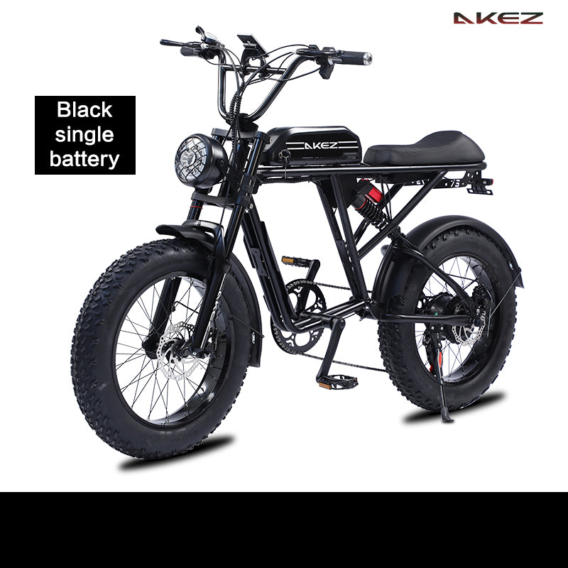 AKEZ Electric Scooter Bike S2 20″ Fat Tire Top speed 28MPH (45KM/H)