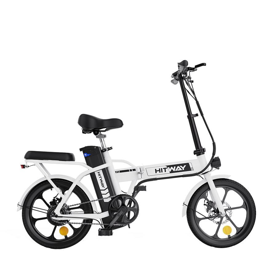 Hitway BK5 Folding Electric Bike, 8.4Ah/36V Lithium Battery, Easy Folding Design