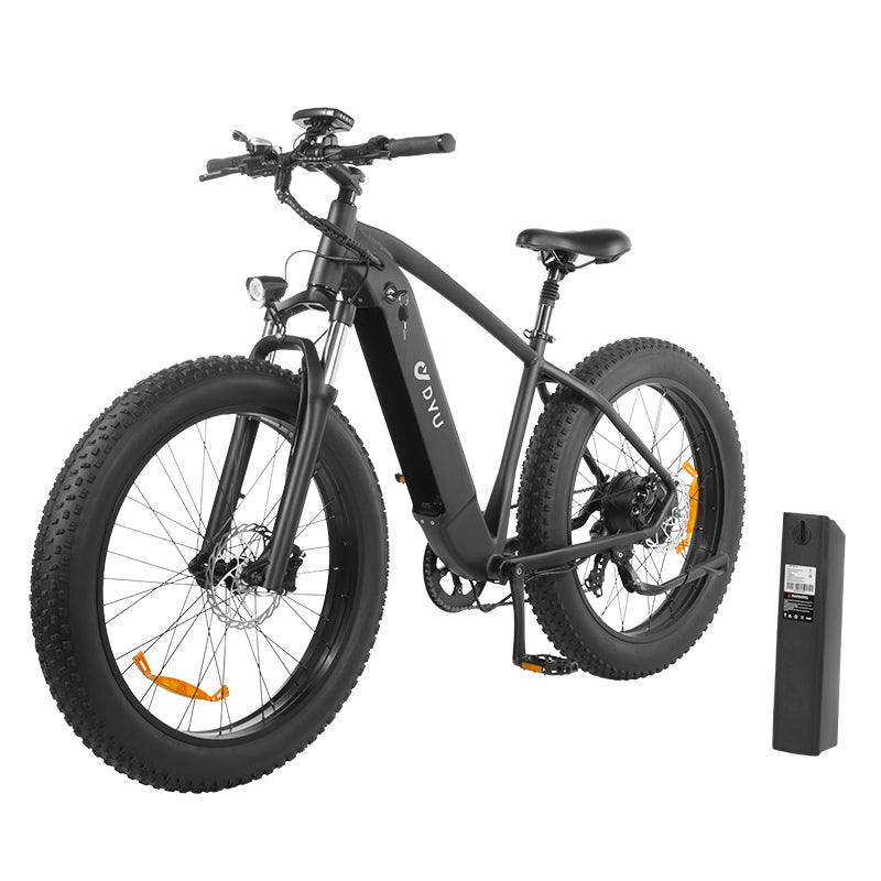 DYU King 750 26 Inch 48V 750W 45KM/H Mountain Electric Bike Black