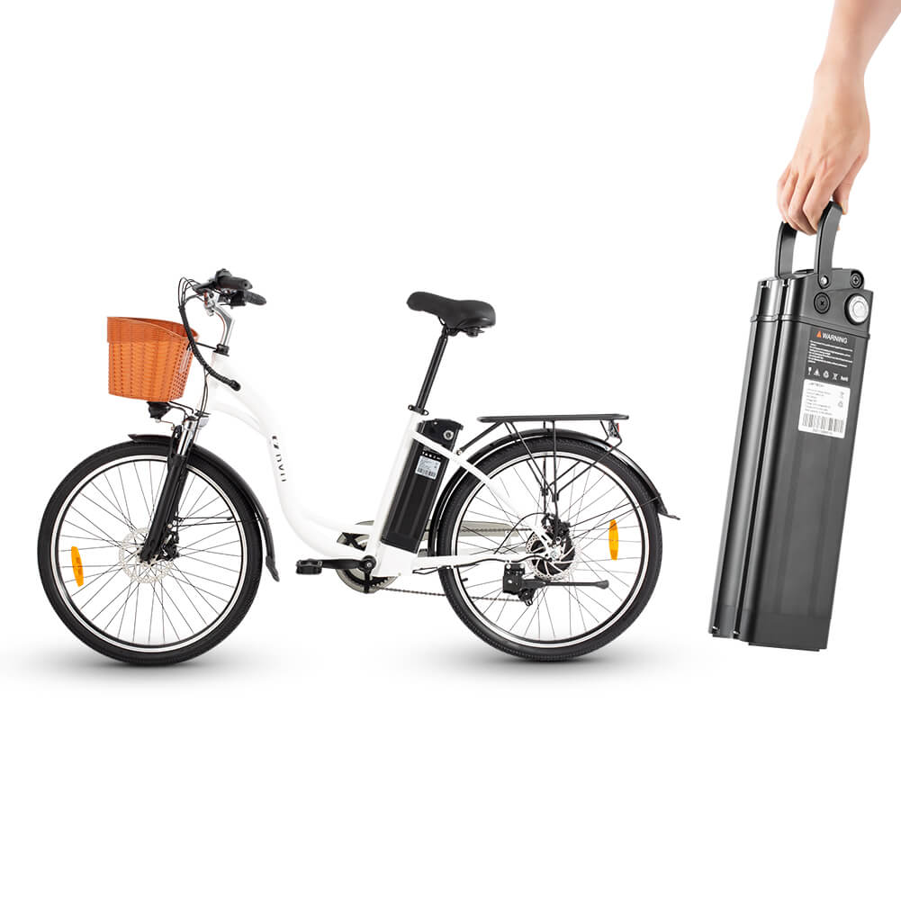 DYU C6 26 Inch 36V 350W 25KM/H 12.5AH City Electric Bike