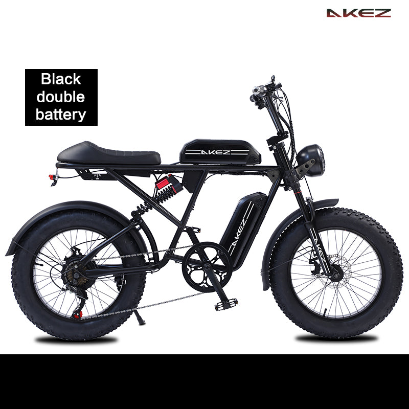 AKEZ Electric Scooter Bike S2 20″ Fat Tire Top speed 28MPH (45KM/H)