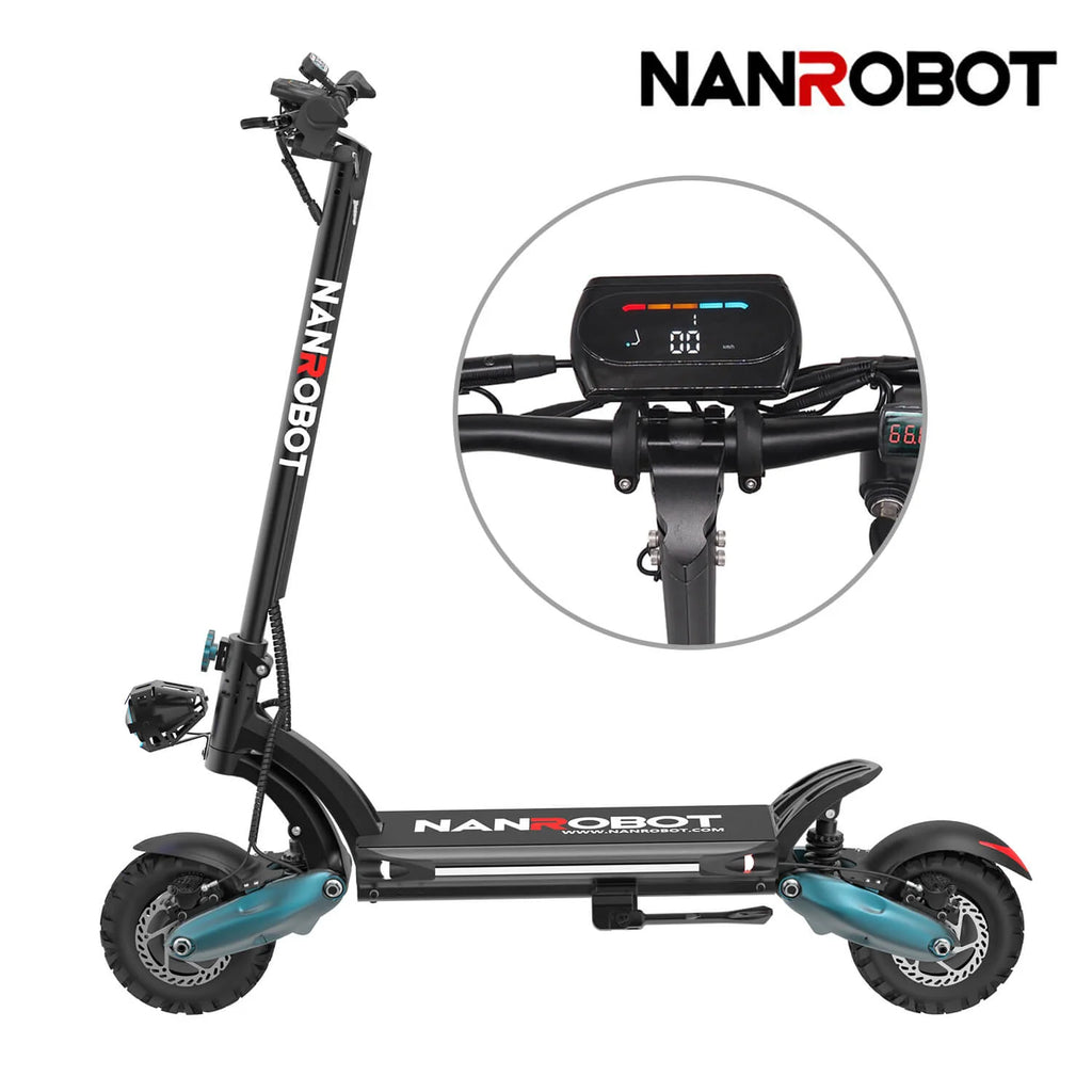 NANROBOT D6 + 2.0 Scooter électrique avec siège