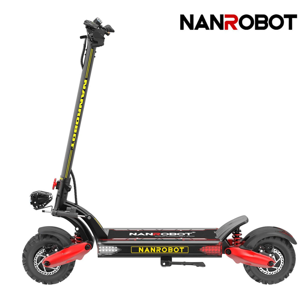 NANROBOT LS7+ Scooter eléctrico 4800W Motor 11 "Neumáticos hasta 45 millas y 55 MPH