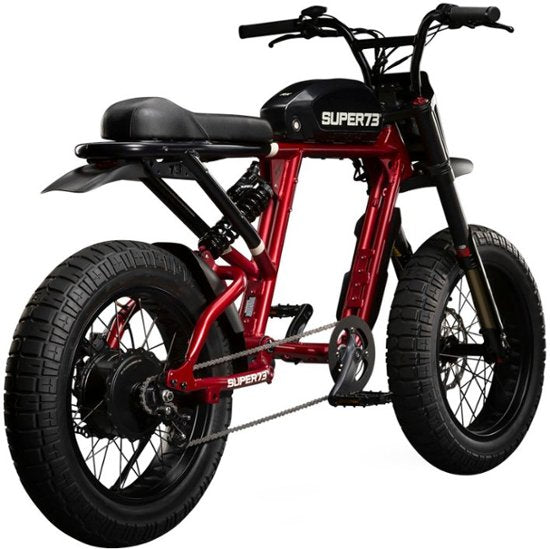 Super73-Moto électrique RX avec plage de fonctionnement maximale de 75 miles et vitesse maximale de 28 mph