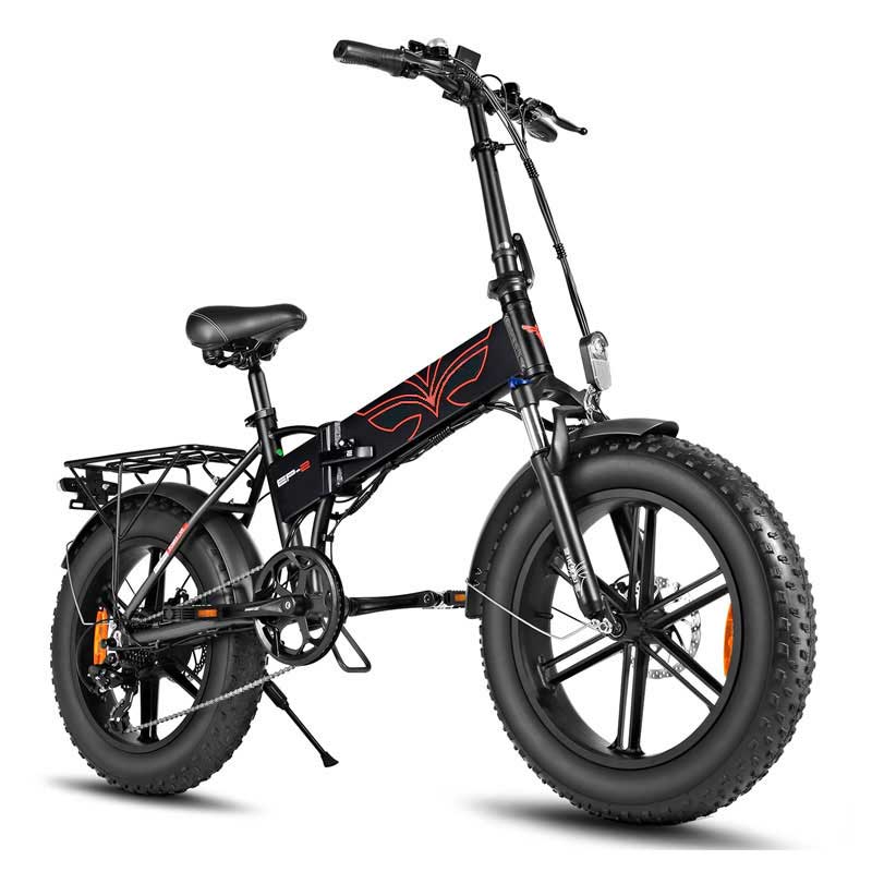 Bicicleta eléctrica para adultos de 20 pulgadas x 4.0 pulgadas con  neumático grueso con motor de 750 W, batería extraíble de 48 V 12 AH,  bicicleta E
