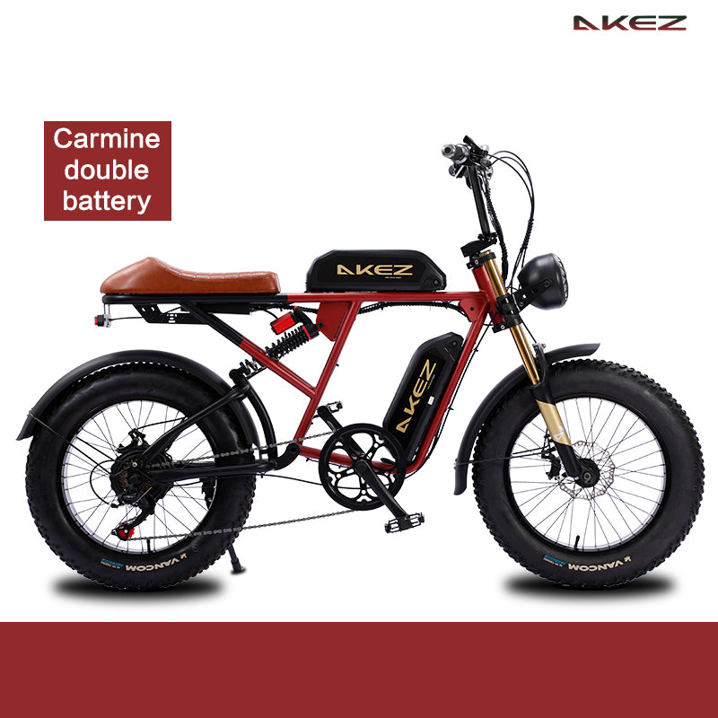 AKEZ Electric Scooter Bike S2 20″ Fat Tire Top speed 28MPH (45KM/H)