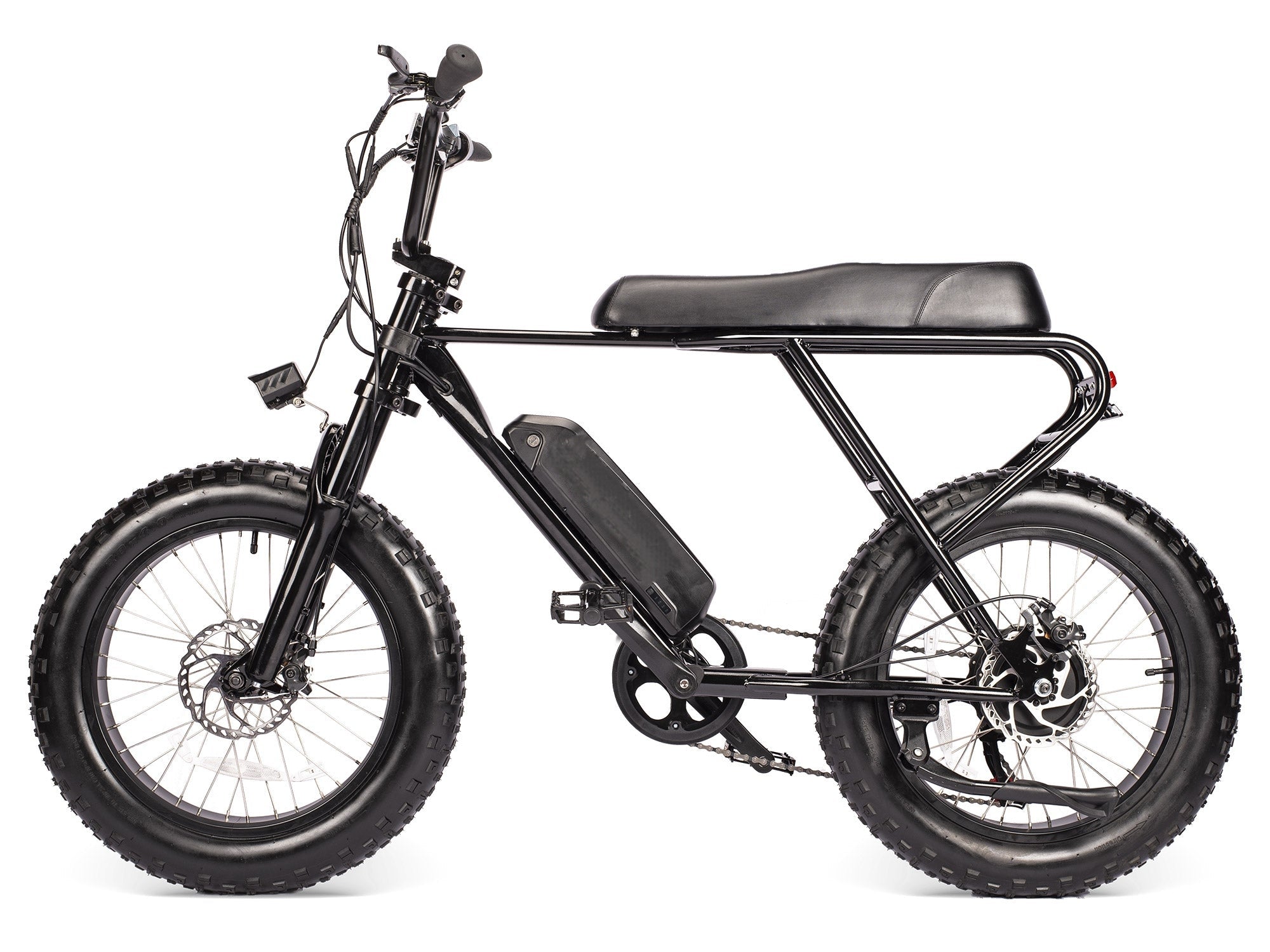 Macfox Mini Swell Vélo électrique, 20Inch Fat Tires Vélo électrique tout-terrain, noir