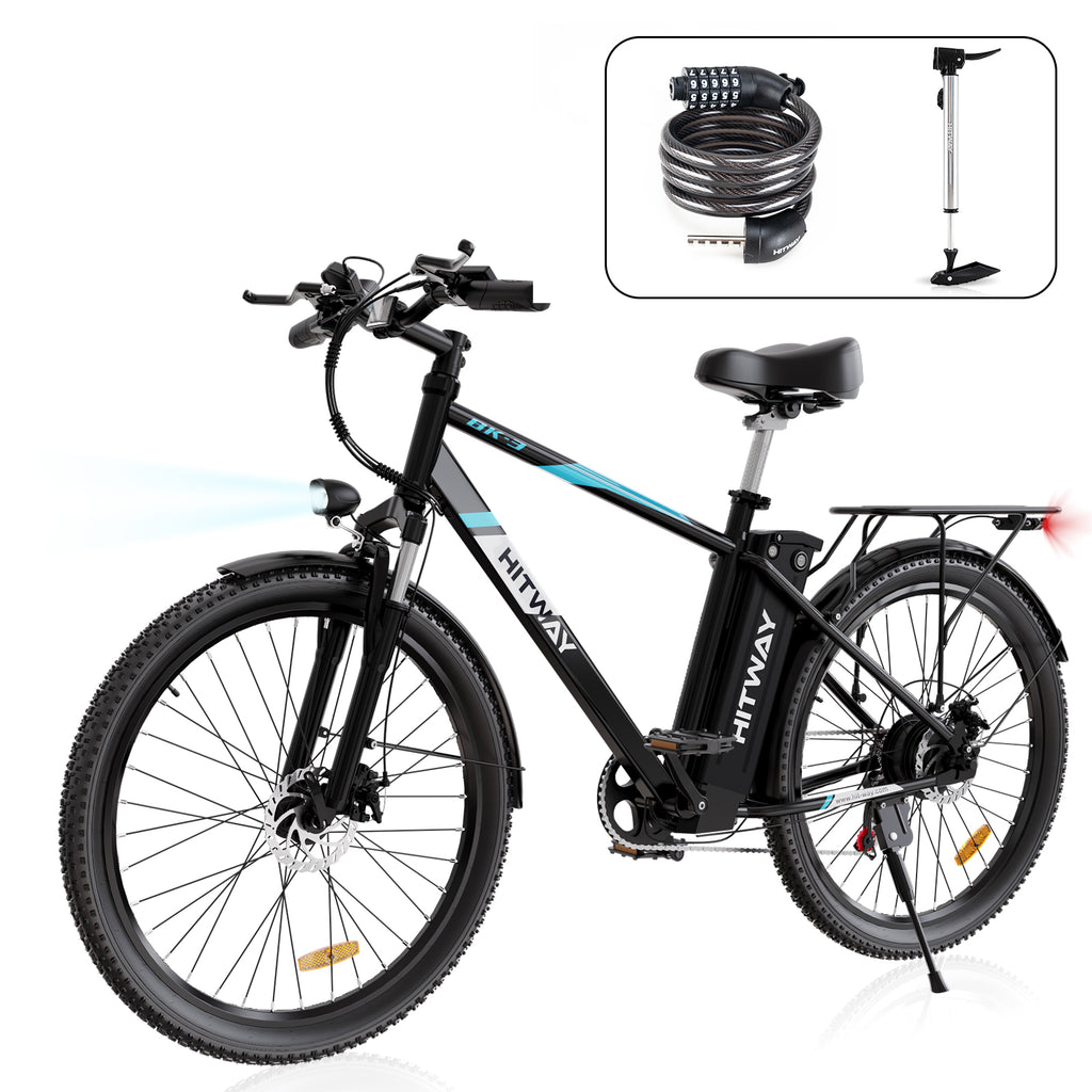 Bici elettrica HITWAY, batteria rimovibile 750W / 48V / 14Ah, 20MPH / –  Ridefaboard